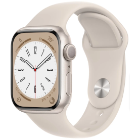 Умные часы Apple Watch Series 8 45 мм, сияющая звезда, размер S/M