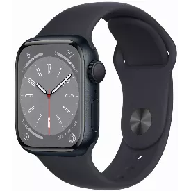 Умные часы Apple Watch Series 8 41 мм, тёмная ночь, размер S/M