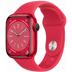 Умные часы Apple Watch Series 8 45 мм, красный, размер M/L