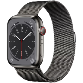 Умные часы Apple Watch Series 8 41 мм, сталь/графитовая петля