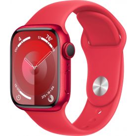 Умные часы Apple Watch Series 9 41 мм, M/L 150-200, Aluminium Case GPS, красный