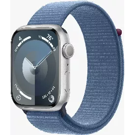 Умные часы Apple Watch Series 9 41 мм, Sport Loop, /синий, Silver, серебристый 