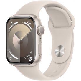 Умные часы Apple Watch Series 9 45 мм, M/L 160-210, Aluminium Case GPS, бежевый