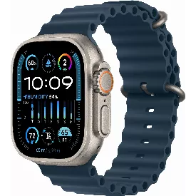 Часы Apple Watch Ultra 2 49 мм, Titanium Case with Blue Ocean Band
