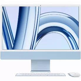 24" Моноблок Apple iMac 24" 2023 (MQRR3B/A), 8/512 ГБ, голубой