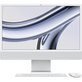 24" Моноблок Apple iMac 24" 2023 (MQRK3), 8/512 ГБ, серебристый