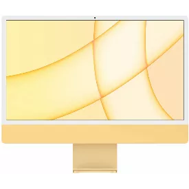 23.5" Моноблок Apple iMac 24" 2021 (MGPF3LL/A), 8/256 ГБ, желтый