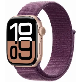 Умные часы Apple Watch Series 10 46 мм, S/M 130-200 мм, Aluminium Case GPS, Rose Gold