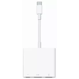 Переходник/адаптер Apple USB Type-C - USB Type-C/USB/VGA, белый