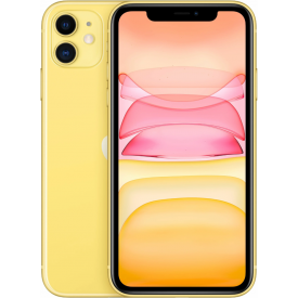 Смартфон Apple iPhone 11 128 ГБ, желтый, Slimbox, Dual SIM (nano SIM+eSIM)