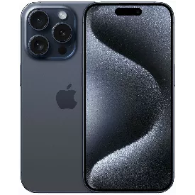 Смартфон Apple iPhone 15 Pro 128 ГБ, синий титан, Dual SIM (eSIM)