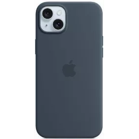 Чехол для iPhone 15 Silicone Case with MagSafe, синий