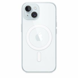 Чехол Apple iPhone 15 Clear Case with MagSafe, прозрачный