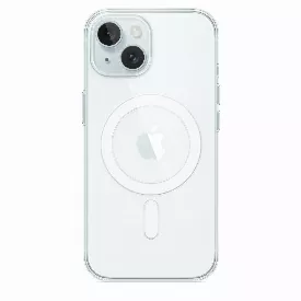 Чехол Apple iPhone 15 Clear Case with MagSafe, прозрачный