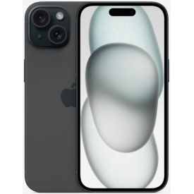 Смартфон Apple iPhone 15 256 ГБ, черный, Dual SIM (nano SIM)
