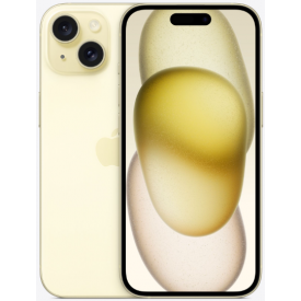 Смартфон Apple iPhone 15 Plus 128 ГБ, желтый, Dual SIM (eSIM)