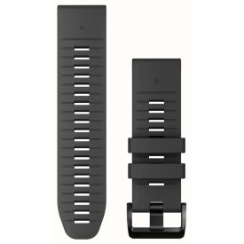 Ремешок Quickfit 26 Watch Band Graphite Silicone