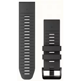 Ремешок Quickfit 26 Watch Band Graphite Silicone