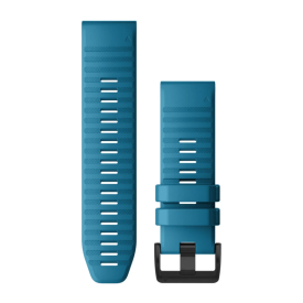 Ремешок Quickfit 26 Watch Cirrus  Silicone, Blue, синий