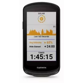 Велокомпьютер Garmin Edge 1040 Solar GPS, черный