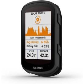 Велокомпьютер Garmin Edge 840 Solar Bundle GPS, черный