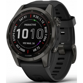 Умные часы Garmin Fenix 7S, серый/черный