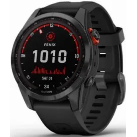 Умные часы Garmin Fenix 7S, черный