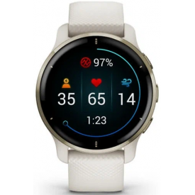 Умные часы Garmin Venu 2 Plus, золотистый/бежевый