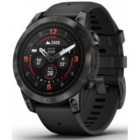 Умные часы Garmin Epix Pro (Gen 2) Sapphire Edition Titanium, 51 мм, чёрный