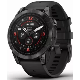Умные часы Garmin Epix Pro (Gen 2) Sapphire Edition Titanium, 51 мм, чёрный