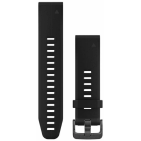 Ремешок Quickfit 20 Watch Heathered Black Nylon With Black Hardware