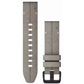 Ремешок Quickfit 20 Watch Band Shale Gray Suede Leather