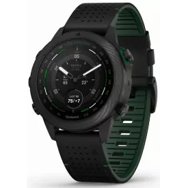 Умные часы GARMIN MARQ GOLFER (GEN 2) Carbon Edition, зеленый
