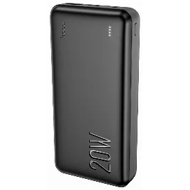 Внешний аккумулятор Hoco J87A Tacker PD20WQC3.0, 20000 mAh, Black, черный