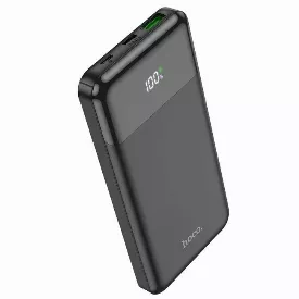 Внешний аккумулятор Hoco Power Bank J102 Cool Figure PD20W+QC3.0, 10000 mAh, Black, черный