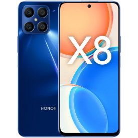 Смартфон HONOR X8 4G 6/128 ГБ Global NFC, Dual nano SIM, cиний океан