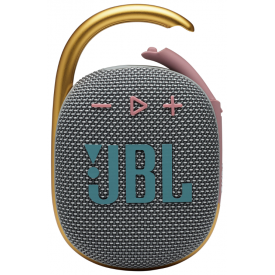 Портативная акустика JBL Clip 4, 5 Вт, серый