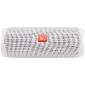 Портативная акустика JBL Flip 5, 20 Вт, White, белый