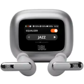 Беспроводные наушники JBL Live Beam 3, Silver, серебристый