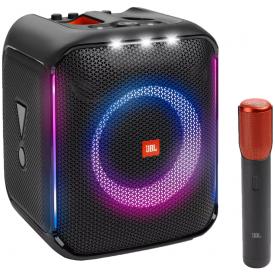 Портативная акустика JBL Partybox Encore Karaoke, 100 Вт, черный