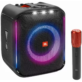 Портативная акустика JBL Partybox Encore Karaoke, 100 Вт, черный