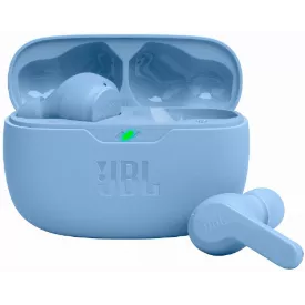 Беспроводные наушники JBL Wave Beam, Light blue , голубой