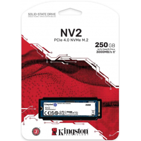 Твердотельный накопитель Kingston 250 ГБ M.2 SNV2S/250G, синий