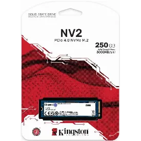 Твердотельный накопитель Kingston 250 ГБ M.2 SNV2S/250G, синий