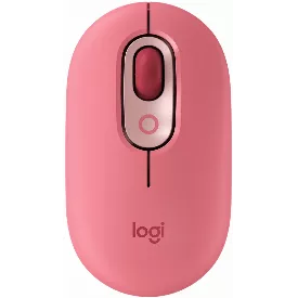 Беспроводная мышь Logitech Pop, Heartbreaker, розовый