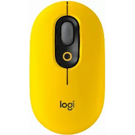 Беспроводная мышь Logitech Pop, Blast, желтый