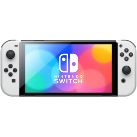 Игровая приставка Nintendo Switch OLED, 64 ГБ, White, белый