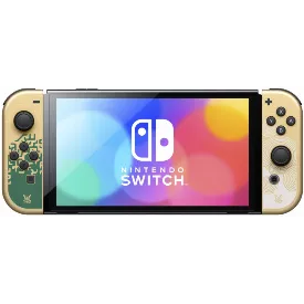 Игровая приставка Nintendo Switch OLED, 64 ГБ, Zelda Edition, бежевый