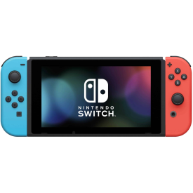 Игровая приставка Nintendo Switch V.2, 32 Гб, синий-, Red, красный