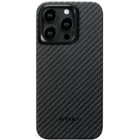 Чехол iPhone 15 Pro Pitaka MagEZ Case 4 , черный